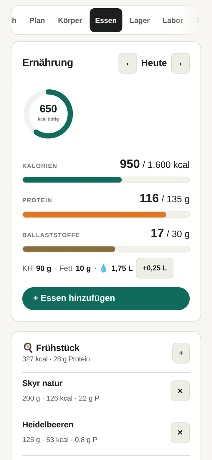 Gebaut für GLP-1: Protein zuerst.