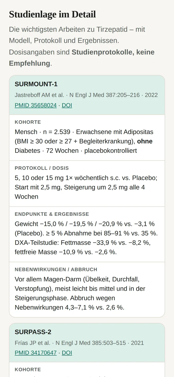 Über 170 Wirkstoffe. Klartext.